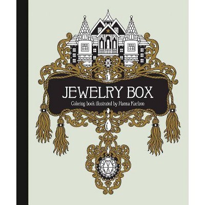 Jewelry Box Coloring Book - (Hardcover)