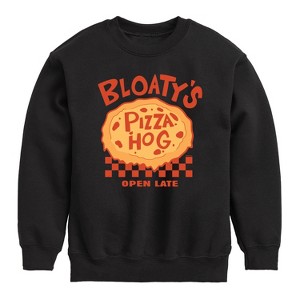 Boys' - Invader Zim - Bloatys Pizza Hog Graphic Long Sleeve Fleece Sweatshirt - 1 of 4