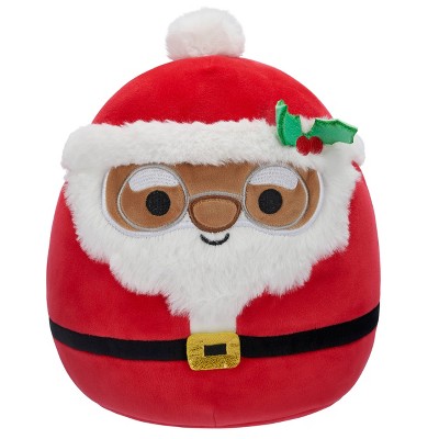 Squishmallow 4 Inch Nick the Santa with Patterened Suit Christmas