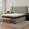 NicBex 12 Inch Copper-Gel Infused Memory Foam Mattress with Edge Support and Air Grid,Mattress in a Box,Gray - 2 of 4