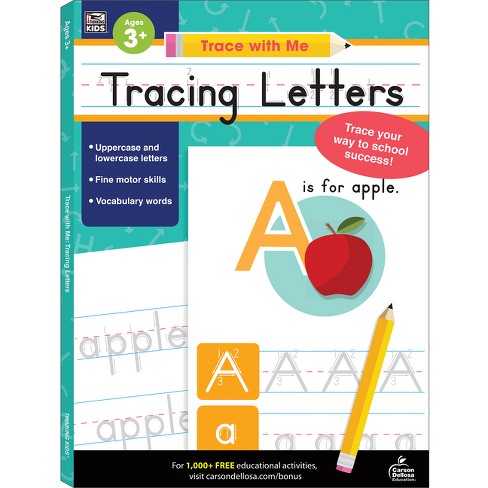 Letter and Number Tracing Book - Large Print by Laura Bidden (Paperback)