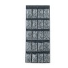 Laura Ashley New 20 Pocket Shoe Organizer Parterre: Over-The-Door Hanging Shoe Rack, Multicolored, Holds 20 Pairs - 3 of 4