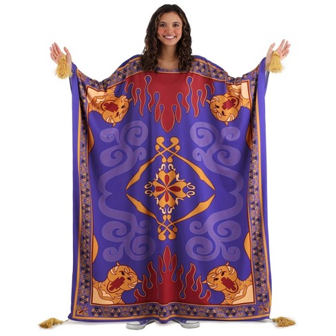 Halloweencostumes.com Large Disney Adult Magic Carpet Aladdin Costume,  Blue/orange/red : Target