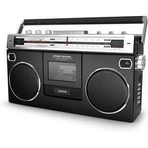 ION Street Rocker Portable 80's Retro-Style Stereo Boombox with High Bass - 1 of 1