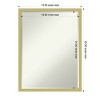 Amanti Art Incline Half-Inch-Bevel Wood Framed Bathroom Vanity Wall Mirror - 3 of 4