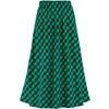 Collections Etc Buffalo Plaid Bias Cut Elastic Waist Full Sweep Skirt - 4 of 4