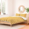 Deny Designs Full/Queen Color Poems Gingham Sunshine Duvet and Sham Set - image 2 of 4