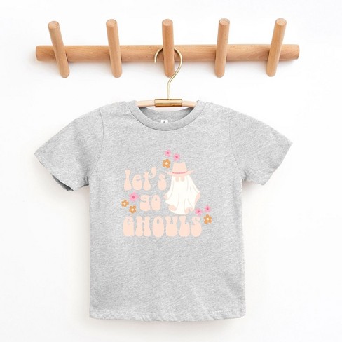 The Juniper Shop Let's Go Ghouls Ghost Toddler Short Sleeve Tee - image 1 of 3