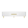 Bella Depot 78.7" Entertainment Center Media Console Cabinet up to 85" - 3 of 4