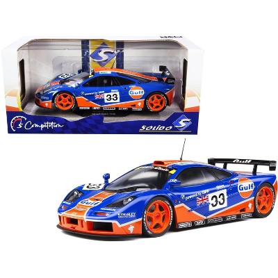 McLaren F1 GTR #33 "Gulf Oil" 24 Hours of Le Mans (1996) "Competition" Series 1/18 Diecast Model Car by Solido