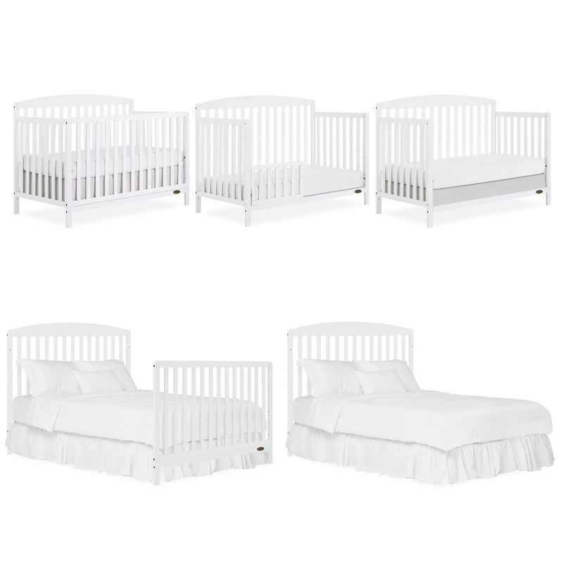 Dream On Me Odelle 5 in 1 Convertible Crib, JPMA & Greenguard Gold Certified, 5 of 7