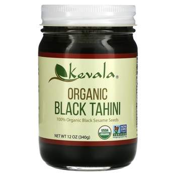 Kevala Organic Black Tahini, 12 oz (340 g)