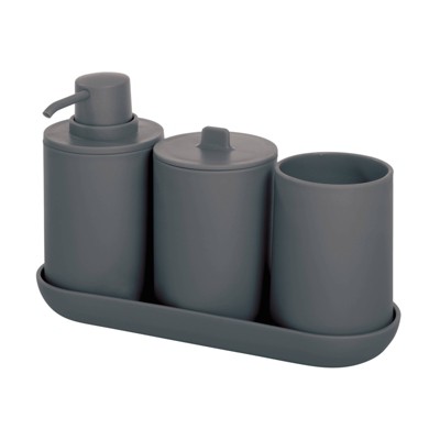 4pc Cade Bath Accessories Set - Idesign : Target