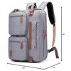 3 in 1 Laptop Bag for Men, 17.3 Inch Work Bags for Men, Laptop Backpack, Briefcases, Messenger Bag, Computer Bags - 2 of 4