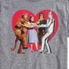 Men's - Wizard of Oz - Dorthy and Friends Photo Heart Short Sleeve Graphic T-Shirt - 2 of 4
