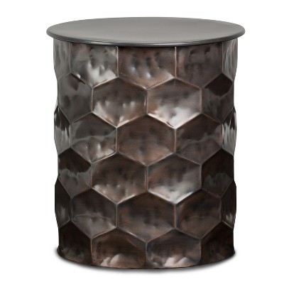 target metal side table