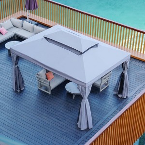 GRANDPATIO 13 Ft. W x 10 Ft. D Steel Patio Gazebo - 1 of 4
