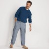 Lands' End Men's Linen Cotton Cargo Pants - 4 of 4