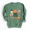 Cozy Season Watercolor Icons -  Womens Sweatshirt - 2 of 4