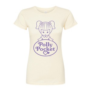 Women's - Polly Pocket - Logo And Doll Fitted Graphic T-Shirt - 1 of 3