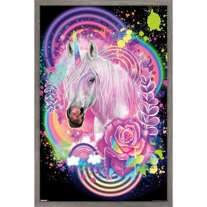 Trends International Sheena Pike - Unicorn Spirit Framed Wall Poster Prints - 1 of 4
