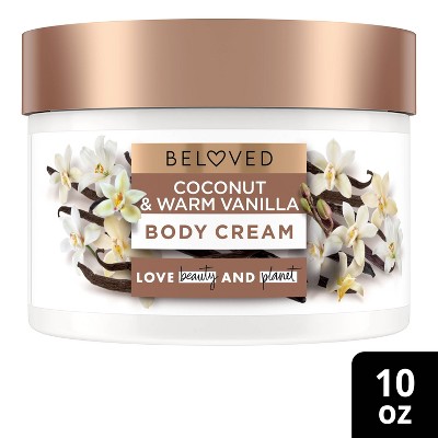 Beloved Coconut & Warm Vanilla Body Cream Lotion - 10oz