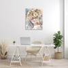 Stupell Industries Floral Portrait of Girl, 30" x 40" - 2 of 4