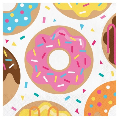 16ct Donut Time Napkins