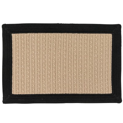 Colonial Mills Bayswater Doormats - Black 35" x 54"
