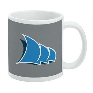 College of Coastal Georgia Secondary Logo Ceramic Coffee Mug Novelty Gift Mugs for Coffee Tea and Hot Drinks 11oz White - 1 of 4