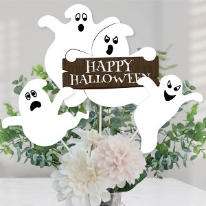 Big Dot of Happiness Spooky Ghost - Halloween Party Centerpiece Sticks - Table Toppers - Set of 15 - 1 of 4