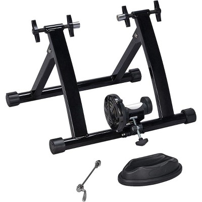 Sportneer Bike Trainer Stationary Bike Stand Magnetic Bike Trainer Stand for Indoor Riding Premium Steel Bicycle Trainer Accessories Fits for 26in-28i