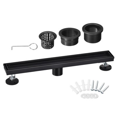Unique Bargains Stainless Steel Brushed Surface Corrosion Resistant Rust Proof Drain Strainer Set