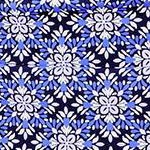 blue mosaic