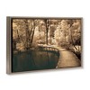 Stupell Industries Take My Lead Curved Bridge Floating Frame Canvas Art - 2 of 4
