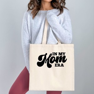 Simply Sage Market In My Mom Era Canvas Tote - One Size - Natural - 1 of 4