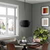 Hudson and Canal 16" Wide 2-Light Pendant with Tiered Fabric Shade - 3 of 4