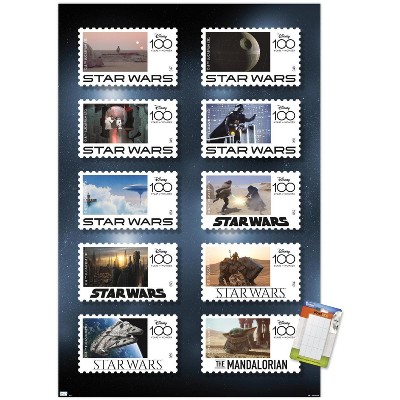 Trends International Disney 100th Star Wars - Stamp Grid Unframed Wall Poster Prints
