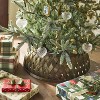 3pc Ornate Glass Bulb Tree Ornaments - Hearth & Hand™ with Magnolia - 2 of 3