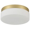 KWPZQEB Ceiling Light, Iron Round Low Profile Ceiling Light, 24W Flush Mount Ceiling Light, 3 Color Temperature Options for Bedroom, Closet Room - 2 of 4