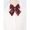 INSPIRE CHIC Women's Polka Dots Adjustable Pre-Tied Bowknot Bow Tie - 2 of 4