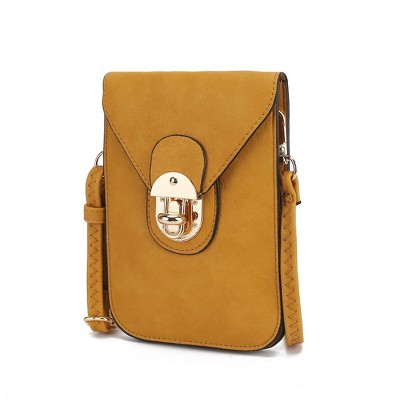 MKF Collection Kianna Medium Phone Crossbody Women's Vegan Leather Handbag by Mia K