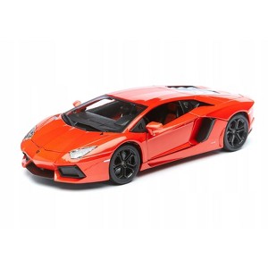 2012 Lamborghini Aventador LP700-4 Orange 1/18 Diecast Model Car by Bburago - 1 of 4