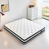 Twin Size Memory Foam & Pocket Springs, Medium Firm Hybrid Mattress with Breathable, CertiPUR-US & OEKO-TEX 100 Certified-Coolbibila - 2 of 4