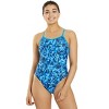 Sporti Sonic Bloom Thin Strap One Piece Swimsuit (22-40) - 2 of 4
