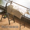 Topteng Foldable Clothes Drying Rack with 4-Step Ladder, Aluminum Frame, Easy Assembly, Indoor Outdoor Use - 4 of 4
