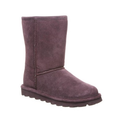 maroon bearpaw boots