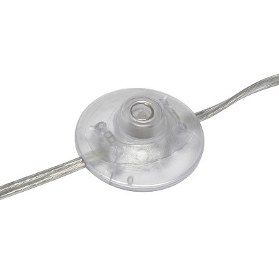 Elegant Rose Gold Arc Floor Lamp with Clear Glass Shade