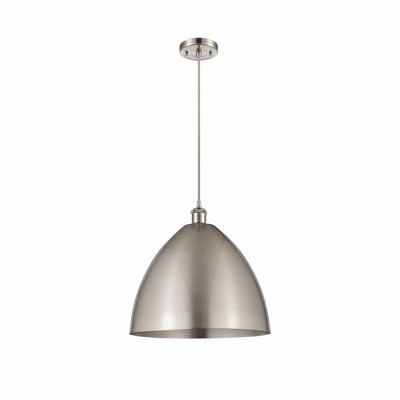 Metal Bristol - 1 Light Mini Pendant In Industrial Style-18.75 Inches Tall and 16 Inches Wide