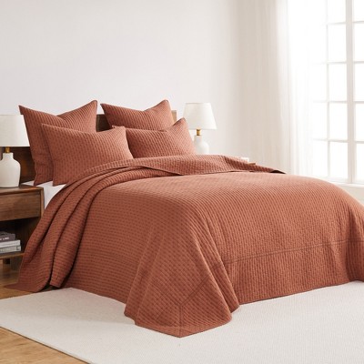 Adobe Twin Cotton Reversible Bedspread Set